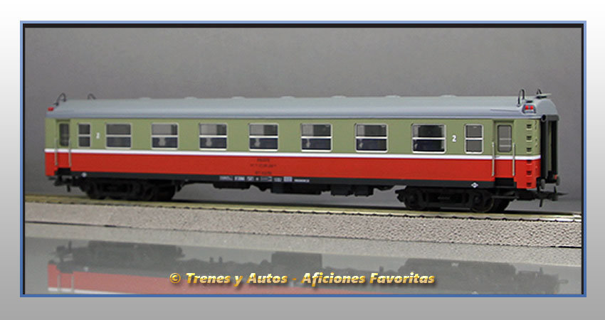 Coche pasajeros Serie 6000 "Luky" B7-6236 - Renfe