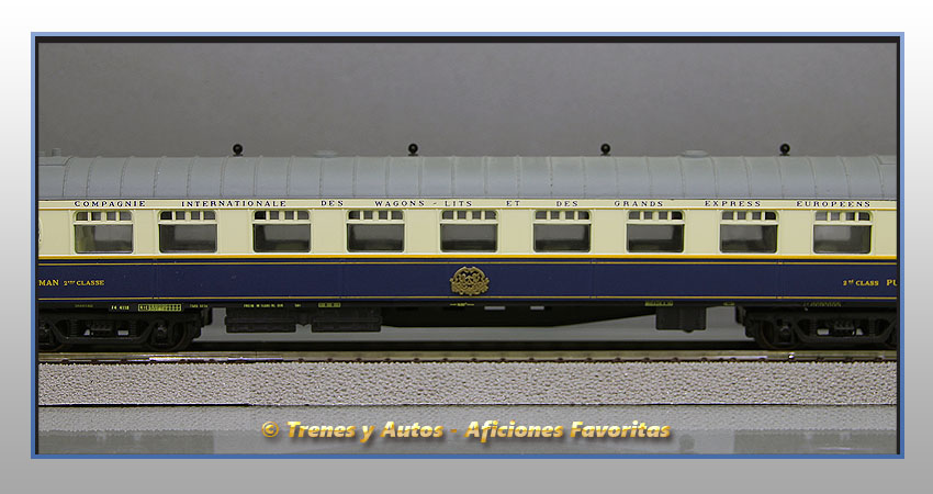 Coche pasajeros CIWL "Europeo Express" - SNCF