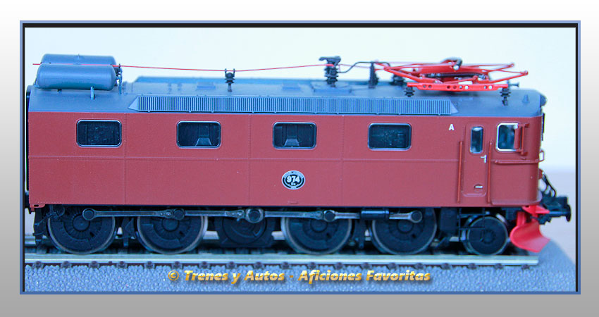 Locomotora eléctrica triple Dm 3-900 - LKAB