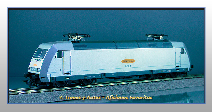 Locomotora eléctrica Serie 101 "Metropolitan" - DB