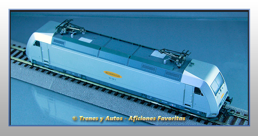Locomotora eléctrica Serie 101 "Metropolitan" - DB