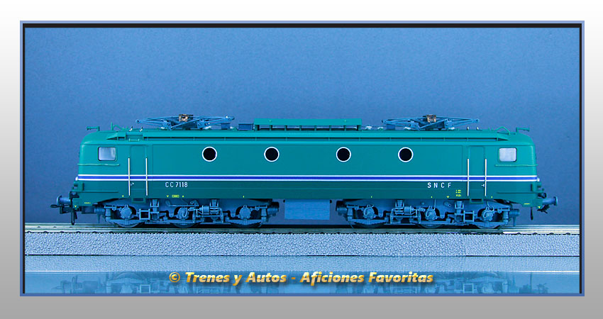 Locomotora eléctrica Alsthom Serie CC-7100 - SNCF