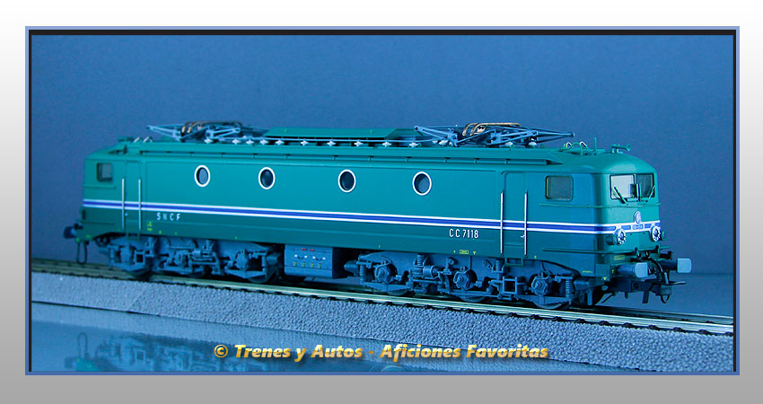 Locomotora eléctrica Alsthom Serie CC-7100 - SNCF