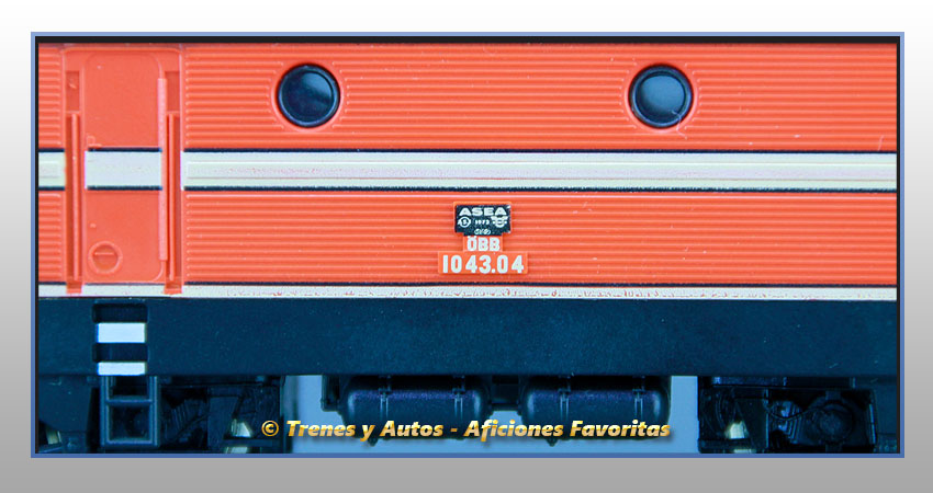 Locomotora eléctrica Serie 1043 "ASEA" - ÖBB