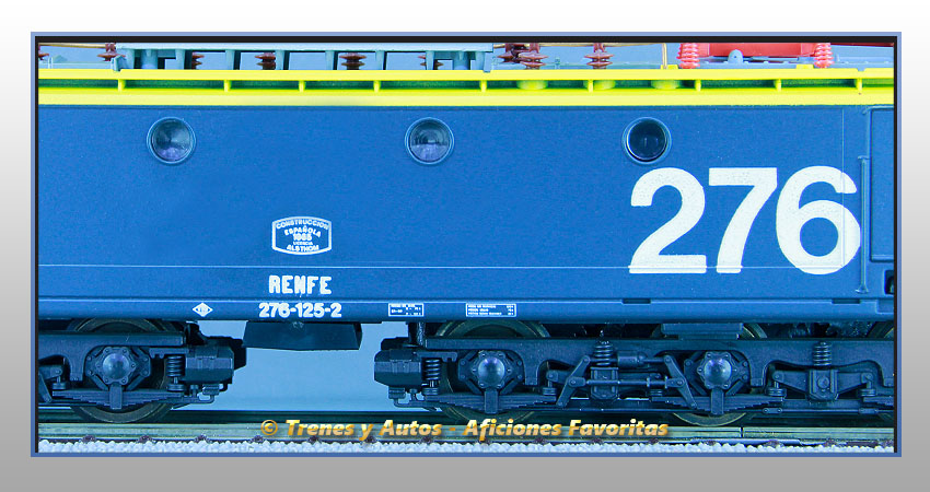 Locomotora eléctrica Serie 276 "TAXI" - Renfe