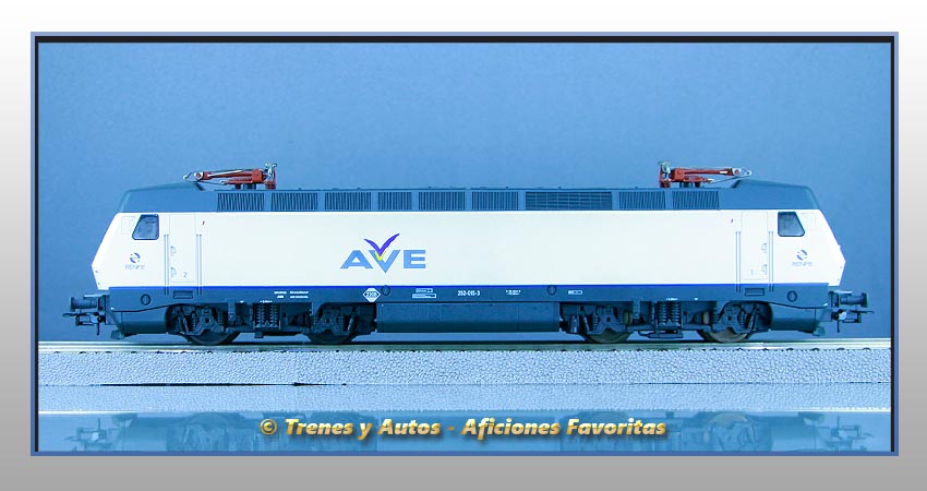 Locomotora eléctrica Serie 252 "AVE" - Renfe