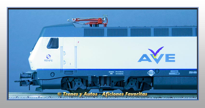 Locomotora eléctrica Serie 252 "AVE" - Renfe