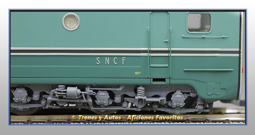 Locomotora eléctrica CC-7107 "Record velocidad mundial año 1955" - SNCF