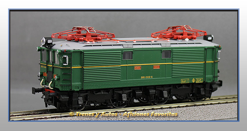 Locomotora eléctrica Serie 281 Tipo 1000 - Renfe