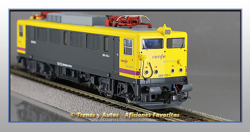 Locomotora eléctrica Serie 269 "Mercancías" - Renfe