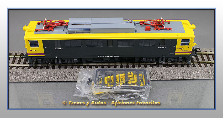 Locomotora eléctrica Serie 269 "Mercancías" - Renfe (Complementos)