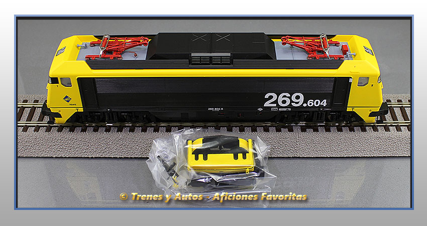 Locomotora eléctrica Serie 269-604 - Renfe (Complementos)