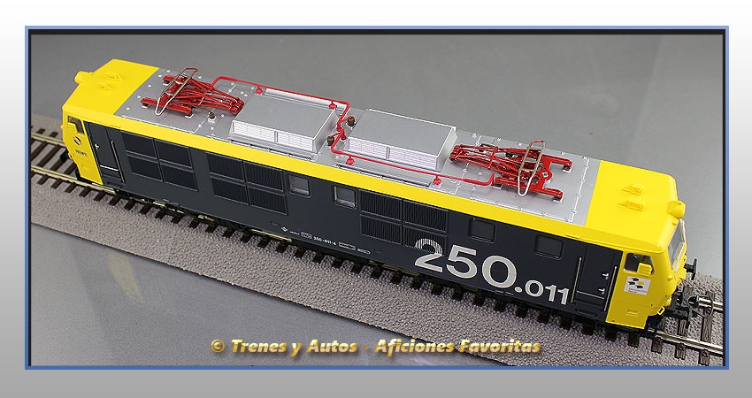 Locomotora eléctrica Serie 250 "Mercancías" - Renfe
