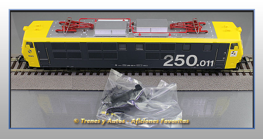 Locomotora eléctrica Serie 250 "Mercancías" - Renfe (Complementos)