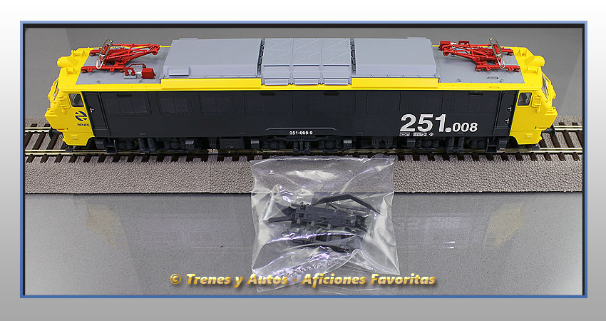 Locomotora eléctrica Serie 251 "Taxi" - Renfe (Complementos)