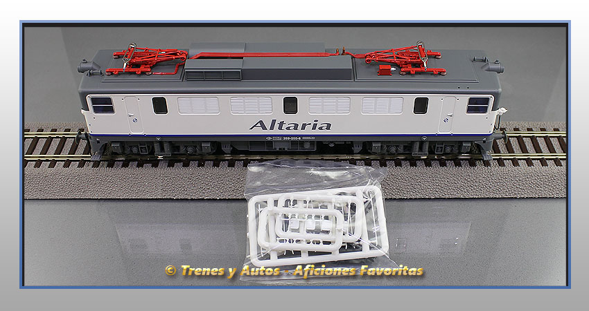 Locomotora eléctrica Serie 269 "Altaria" - Renfe (Complementos)