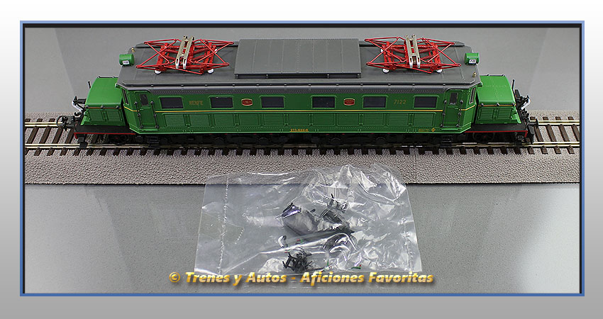 Locomotora eléctrica Serie 7100 - Renfe (Complementos)