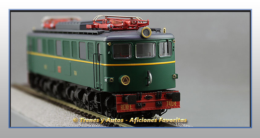 Locomotora eléctrica Serie 7400 - Renfe