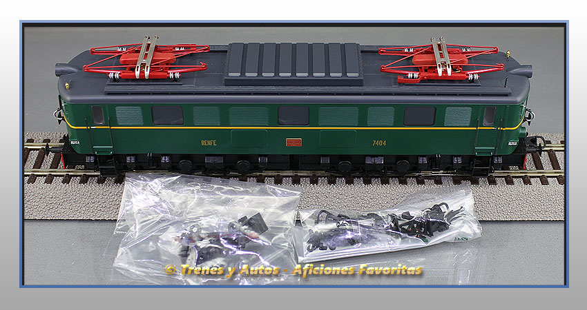 Locomotora eléctrica Serie 7400 - Renfe (Complementos)