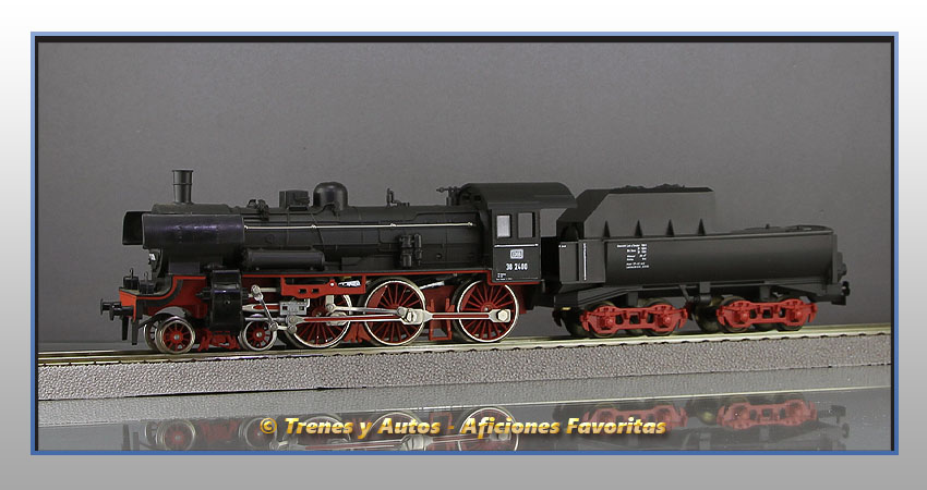 Locomotora vapor con ténder BR-38 - DB