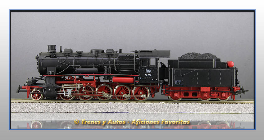 Locomotora vapor ténder BR-58 - DB