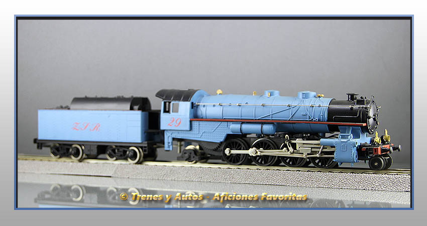 Locomotora vapor ténder BR- 141 R - SNCF
