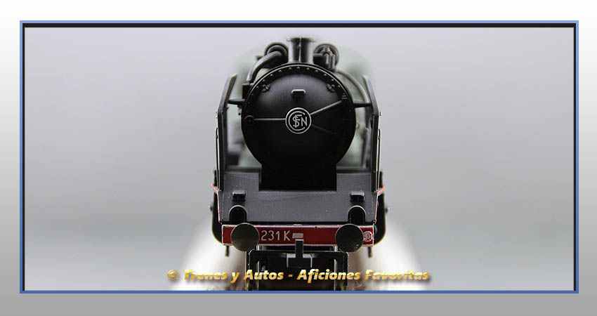 Locomotora vapor ténder 231K.82 - SNCF