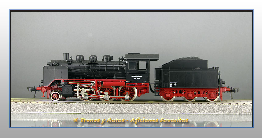 Locomotora vapor ténder BR-24 - DB