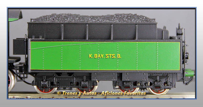 Locomotora vapor ténder S3/6 - K.Bay.Sts.B