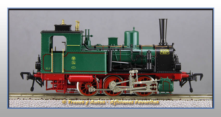 Locomotora vapor T3 "Halle" - KPEV