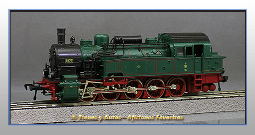 Locomotora vapor T16 8177 - KPEV