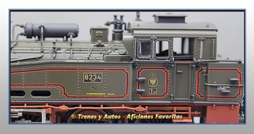 Locomotora vapor T12 8234 - KPEV