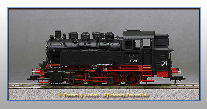 Locomotora vapor Serie BR 81 - DB