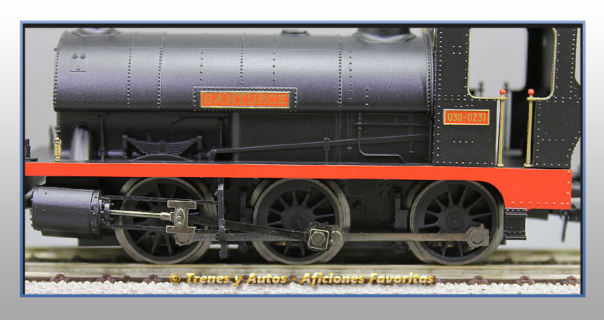 Locomotora vapor 030 "Santurce" - Renfe