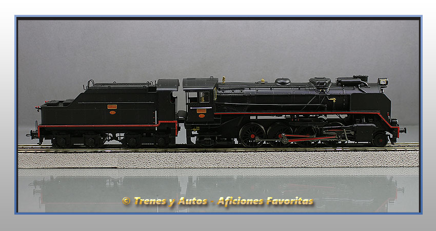 Locomotora vapor Mikado 141-F - Renfe