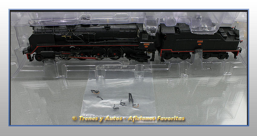 Locomotora vapor Mikado 141-F - Renfe (Complementos)