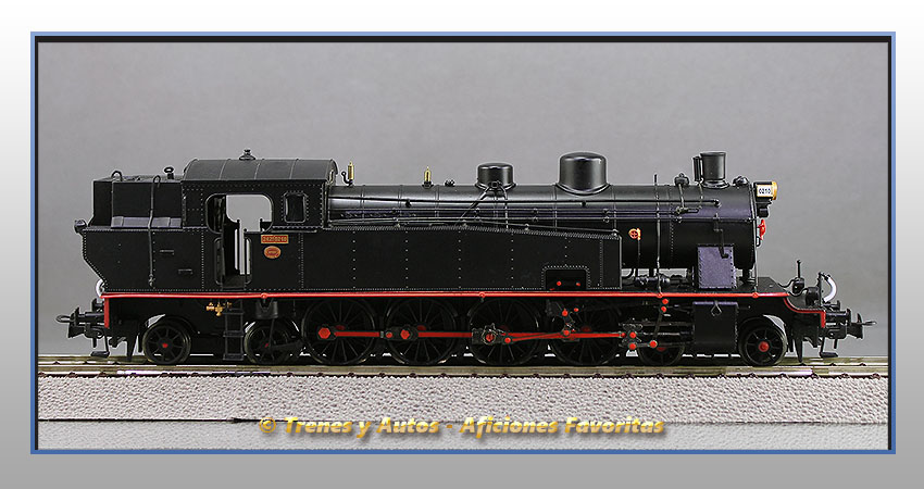 Locomotora vapor Serie 242 Ex Estado 242F-0210 - Renfe