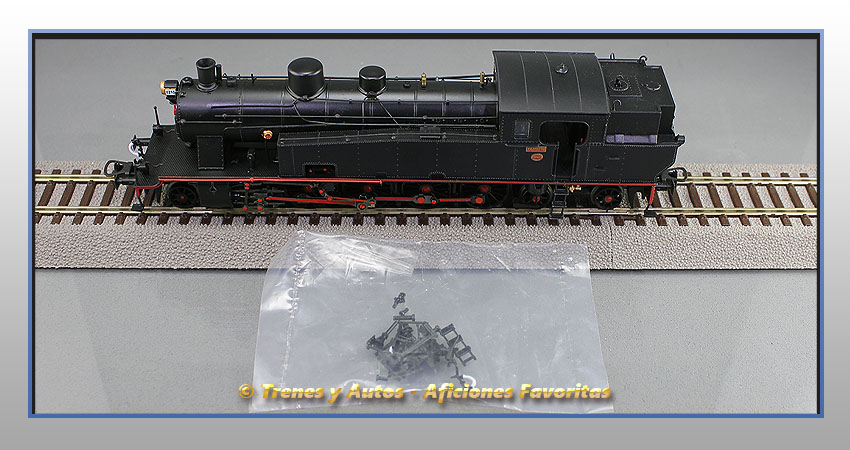 Locomotora vapor Serie 242 Ex Estado 242F-0210 - Renfe