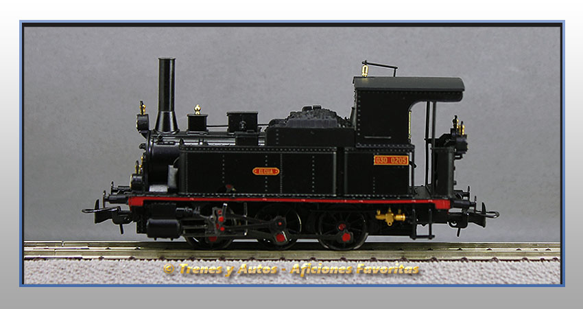 Locomotora vapor 030T Schneider Ex Norte - Renfe