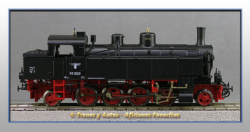 Locomotora vapor BR 93 1353 - DRG