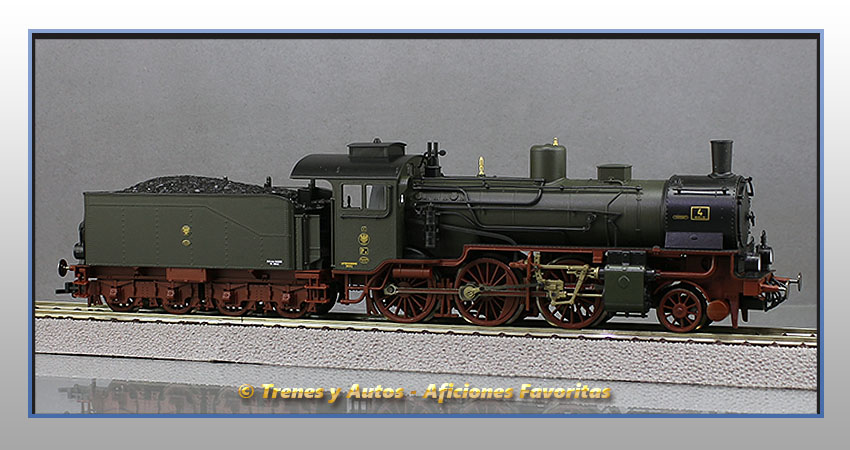 Locomotora vapor P6 - KPEV