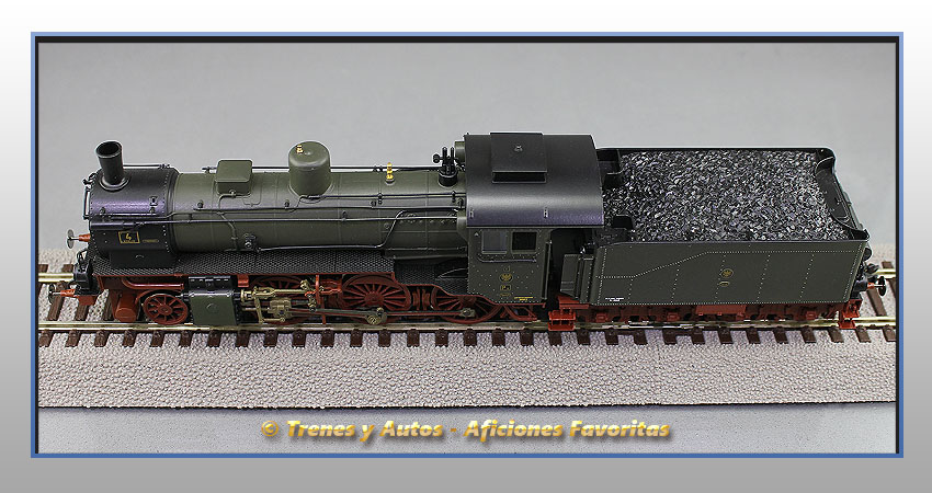 Locomotora vapor P6 - KPEV