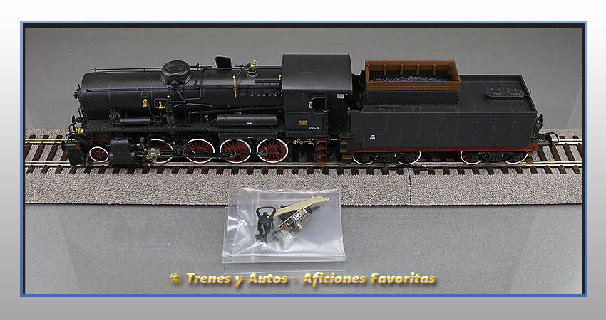 Locomotora vapor GR.741 - FS (Complementos)