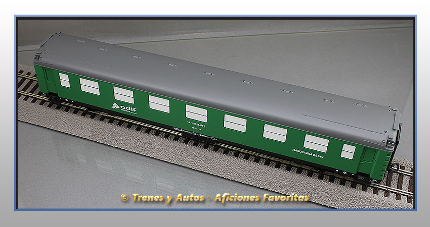 Coche SSV-1014 "Maquinaria de vía" - Adif-Renfe