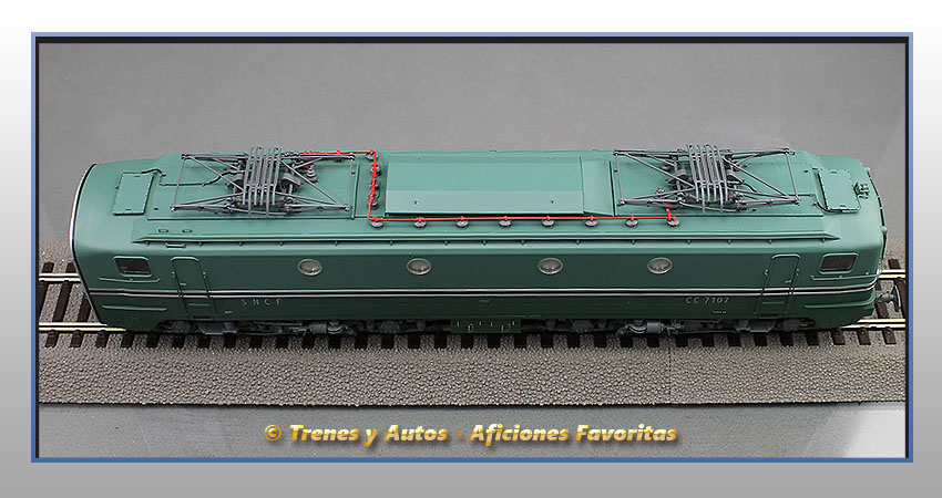 Locomotora eléctrica CC 7107 - SNCF (Record vlocidad 1955)