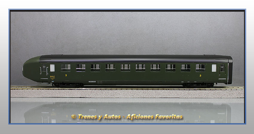 Coche pasajeros Tipo DEV U46 C10 myfi-43035 - SNCF