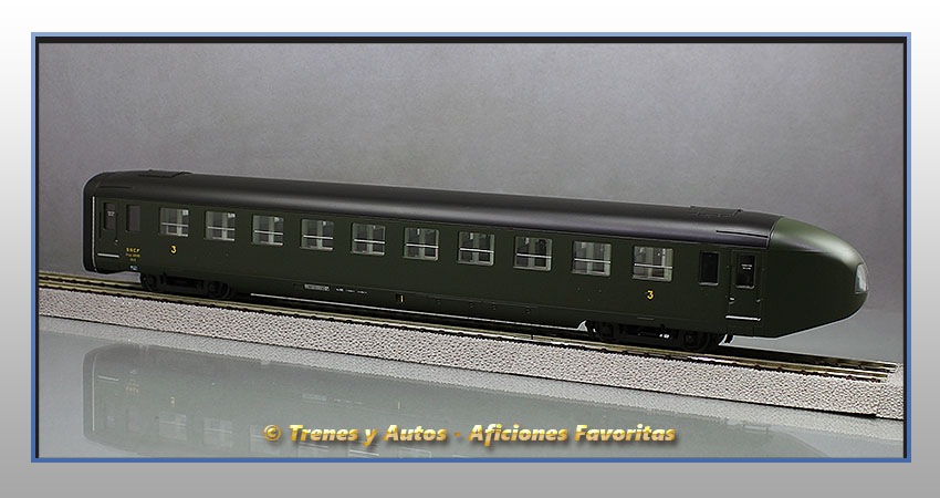 Coche pasajeros Tipo DEV U46 C10 myfi-43035 - SNCF