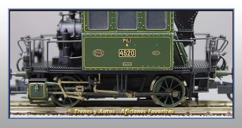 Locomotora vapor Ptl 2/2  4520 - K.Bay.Sts.B