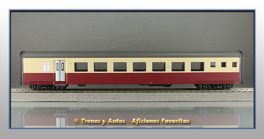 Tren automotor eléctrico Serie RAe TEE II "Gottardo" - SBB - Coche intermedio