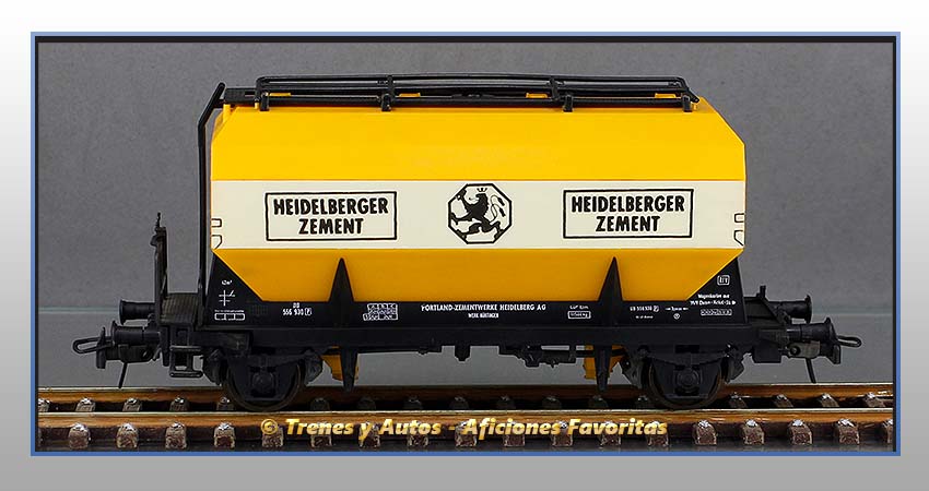 Vagón tolva cemento "Heidelberger Zement" - DB